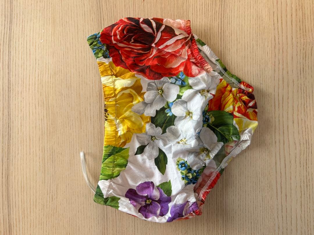 Dolce & Gabbana フラワープリント 半袖ワンピース