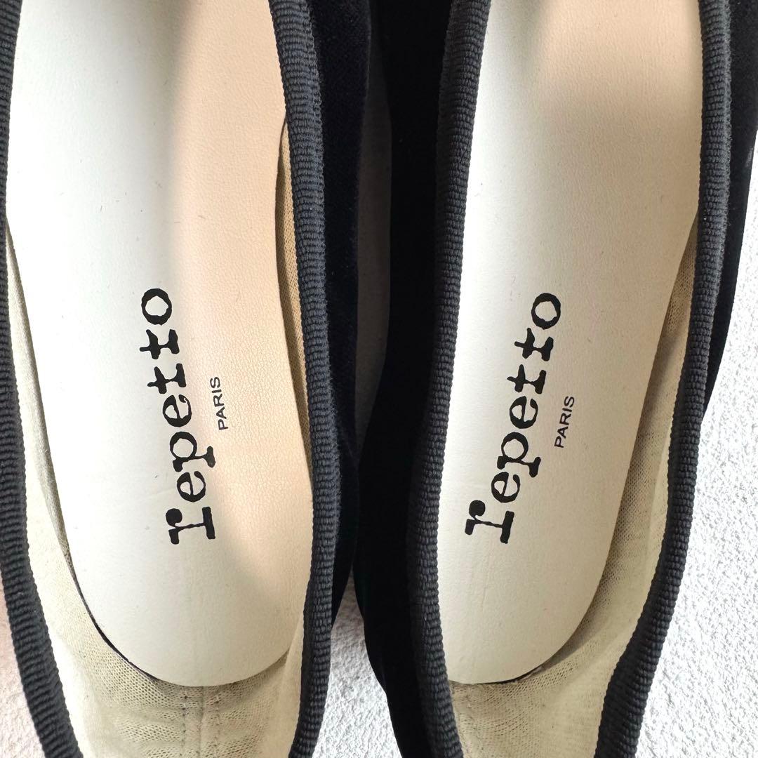 repetto レペット リル バレリーナ ベルベット ベロア パンプス