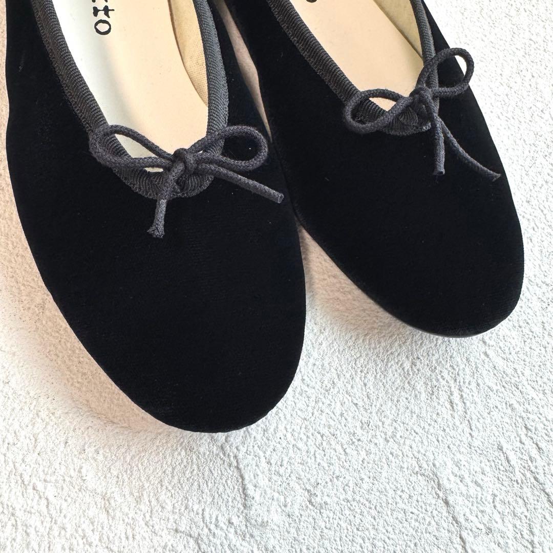 repetto レペット リル バレリーナ ベルベット ベロア パンプス