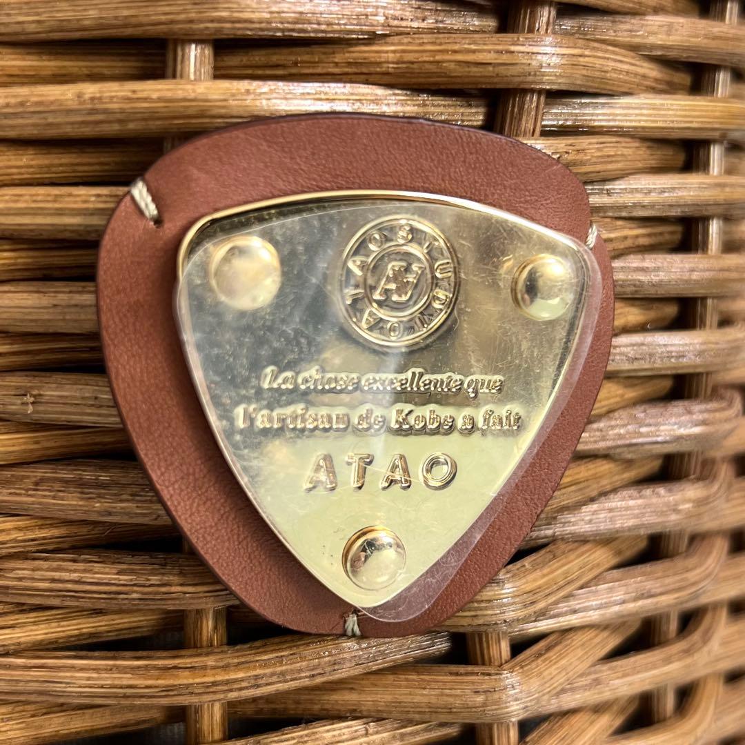 『未使用』ATAO breeze 2way ショルダーバッグ ラビットファー付き