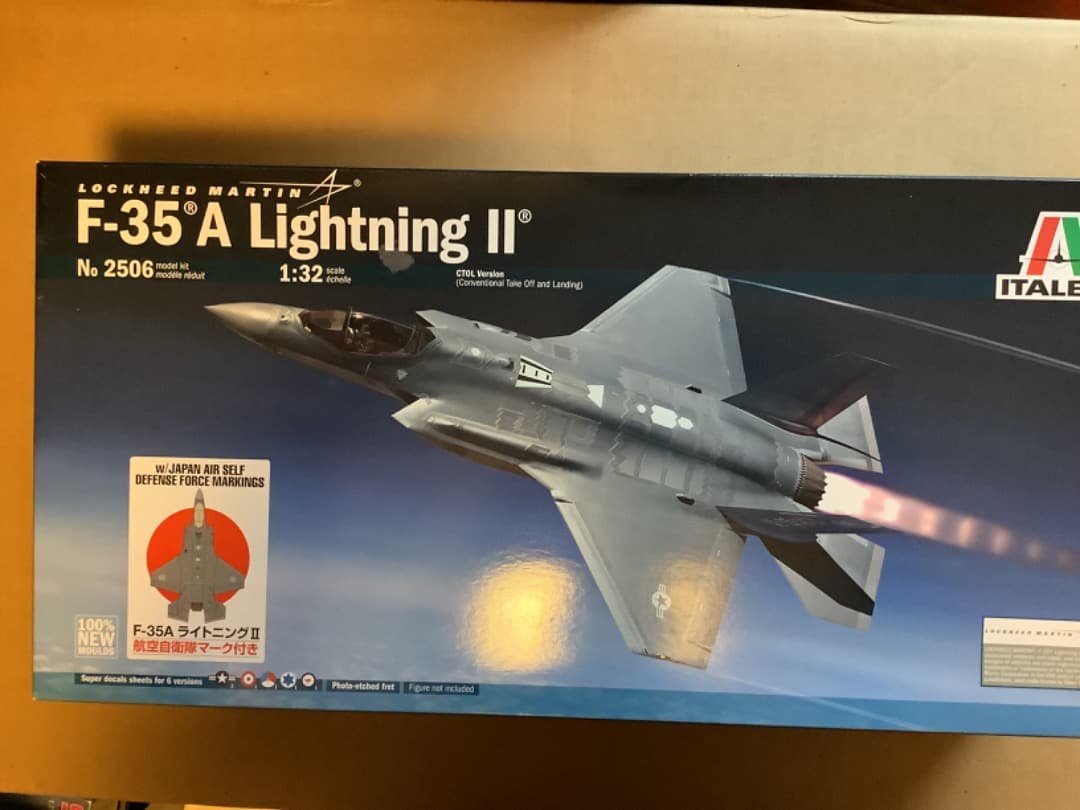 イタレリ　1/32　F35A　ライトニングⅡ　航空自衛隊　JASDF　完成品