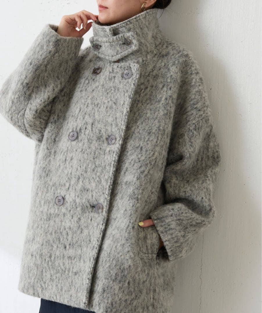 コラージュ ガリャルダガランテ　シャギーコート　グレー