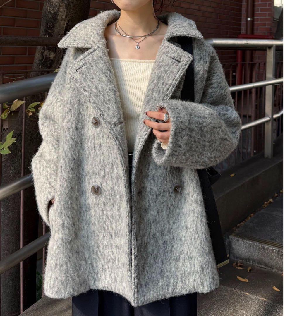 コラージュ ガリャルダガランテ　シャギーコート　グレー