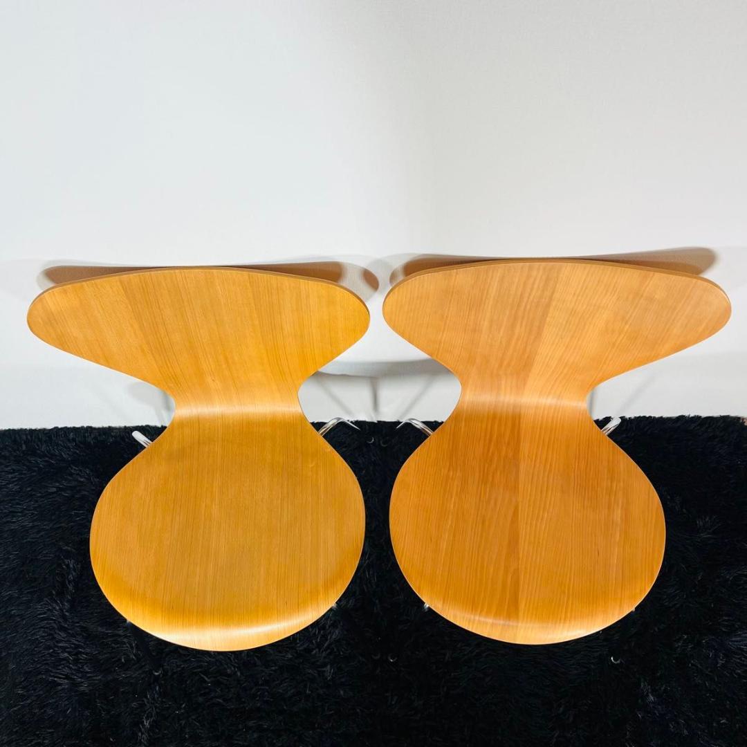 フリッツハンセン セブンチェア 2脚 正規品 北欧家具 ナチュラルウッドオーク