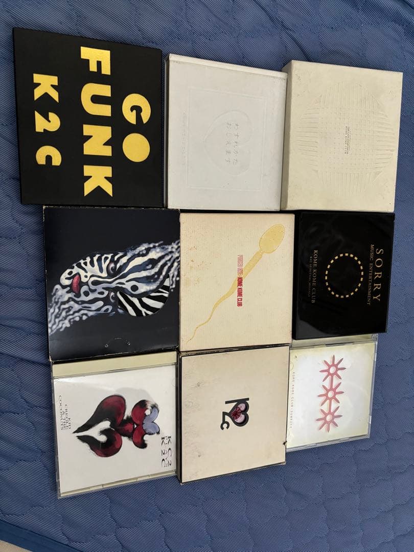 米米CLUB、石井竜也ソロ、その他　CD、VHS、本etcまとめ売り