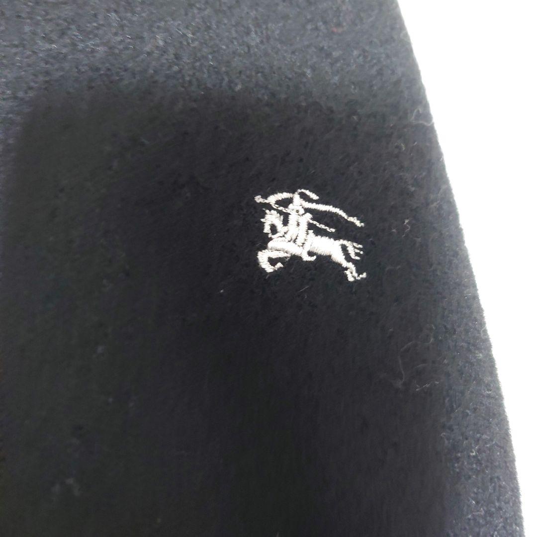BURBERRY BLACK LABEL ダッフルコート ホースロゴ Lサイズ