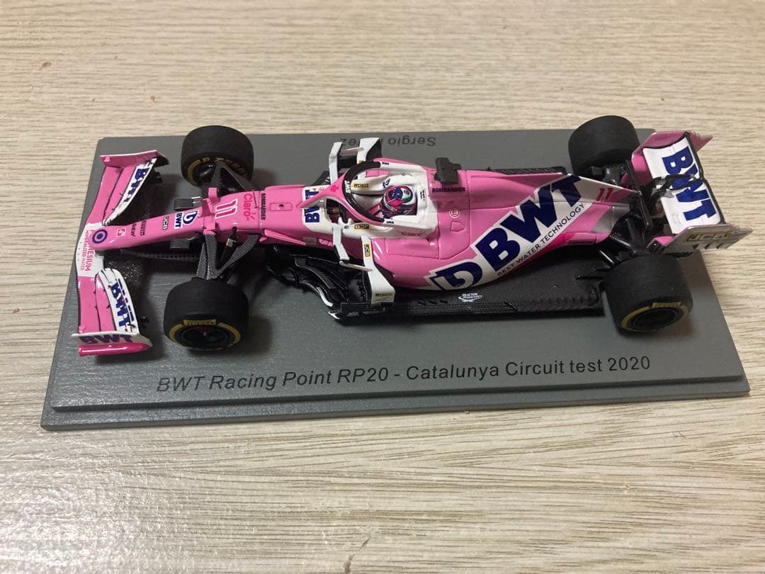 スパーク‼️レーシングポイントRP20 セルジオペレス