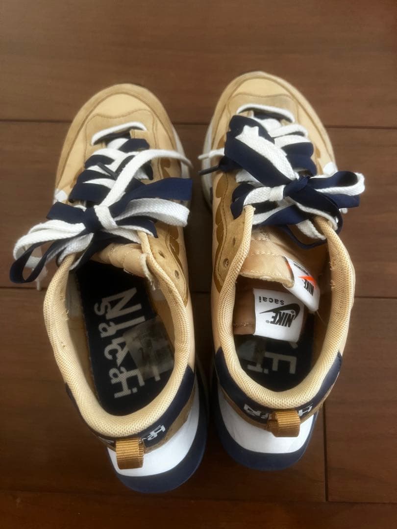 sacai nike vaporwaffle ヴェイパーワッフル/ベージュ　37