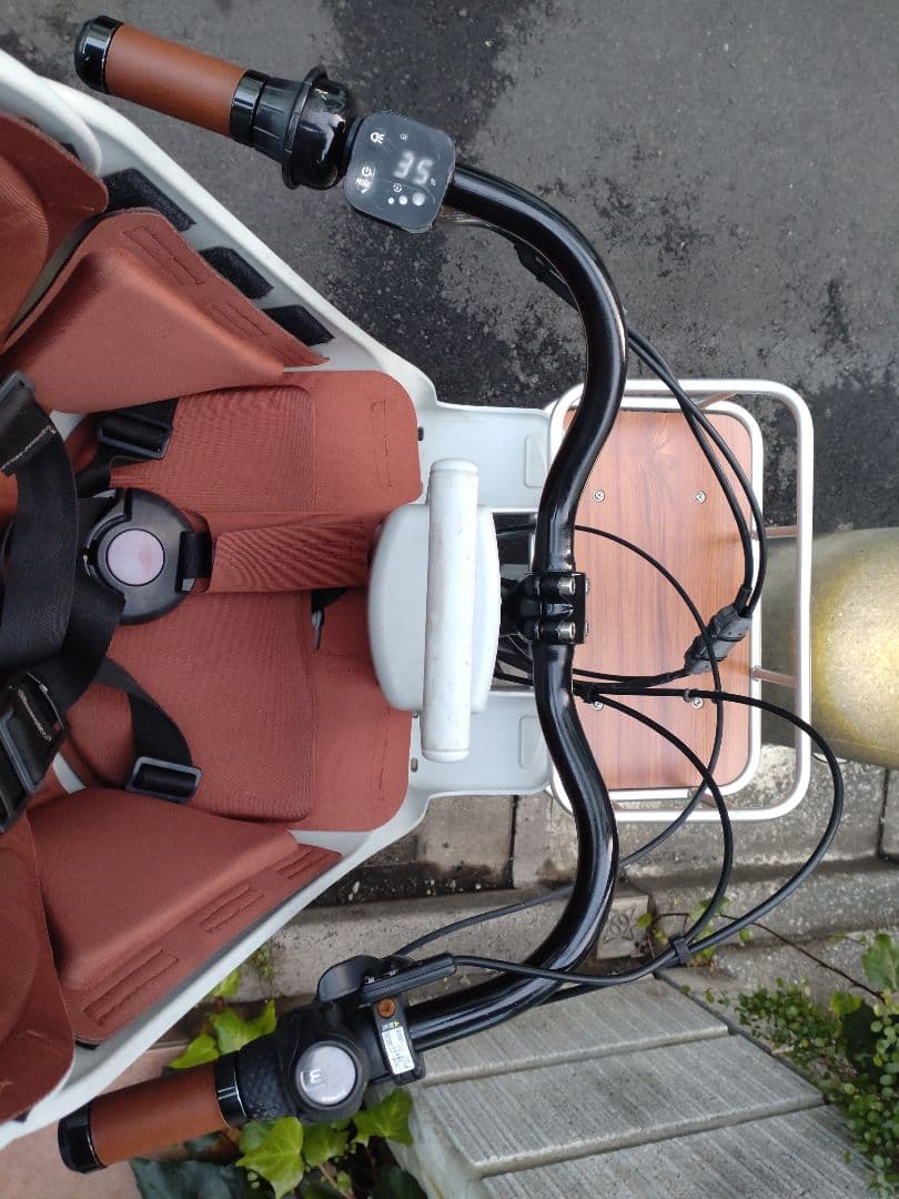 配送可★直接引渡可★カスタム【ビッケモブ】電動アシスト自転車★子供乗★バッテリー