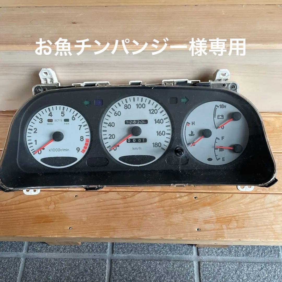 AE101G カローラワゴン 4AG用純正メーター