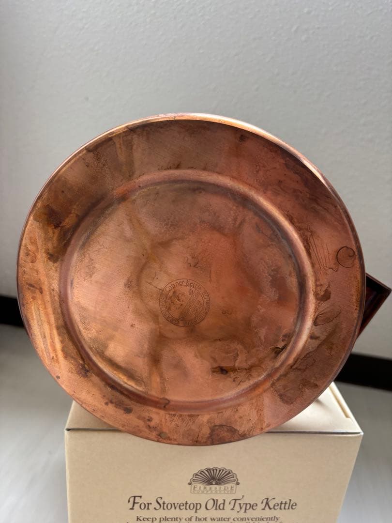 グランマーコッパーケトル 小　銅製ケトル　箱取説あり 布袋付き