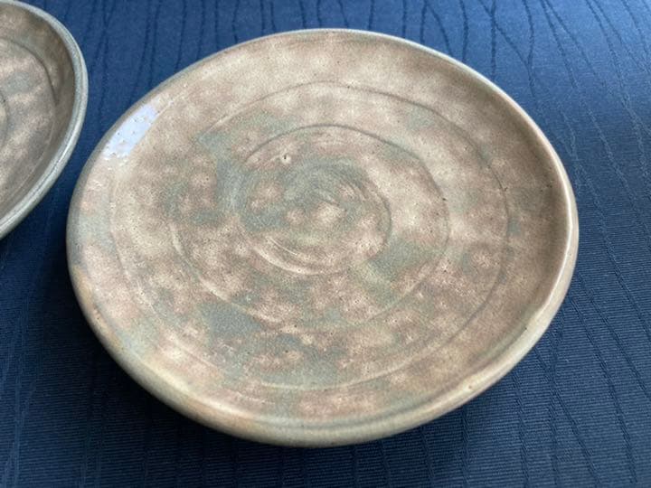 萩焼　十五代　坂倉新兵衛　銘々皿　平皿　6点