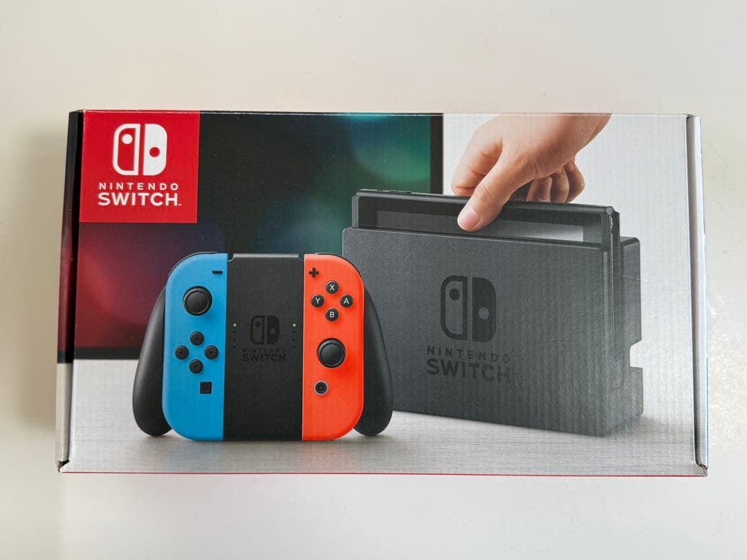 Nintendo Switch 本体　中古完品128GBSDカード付き