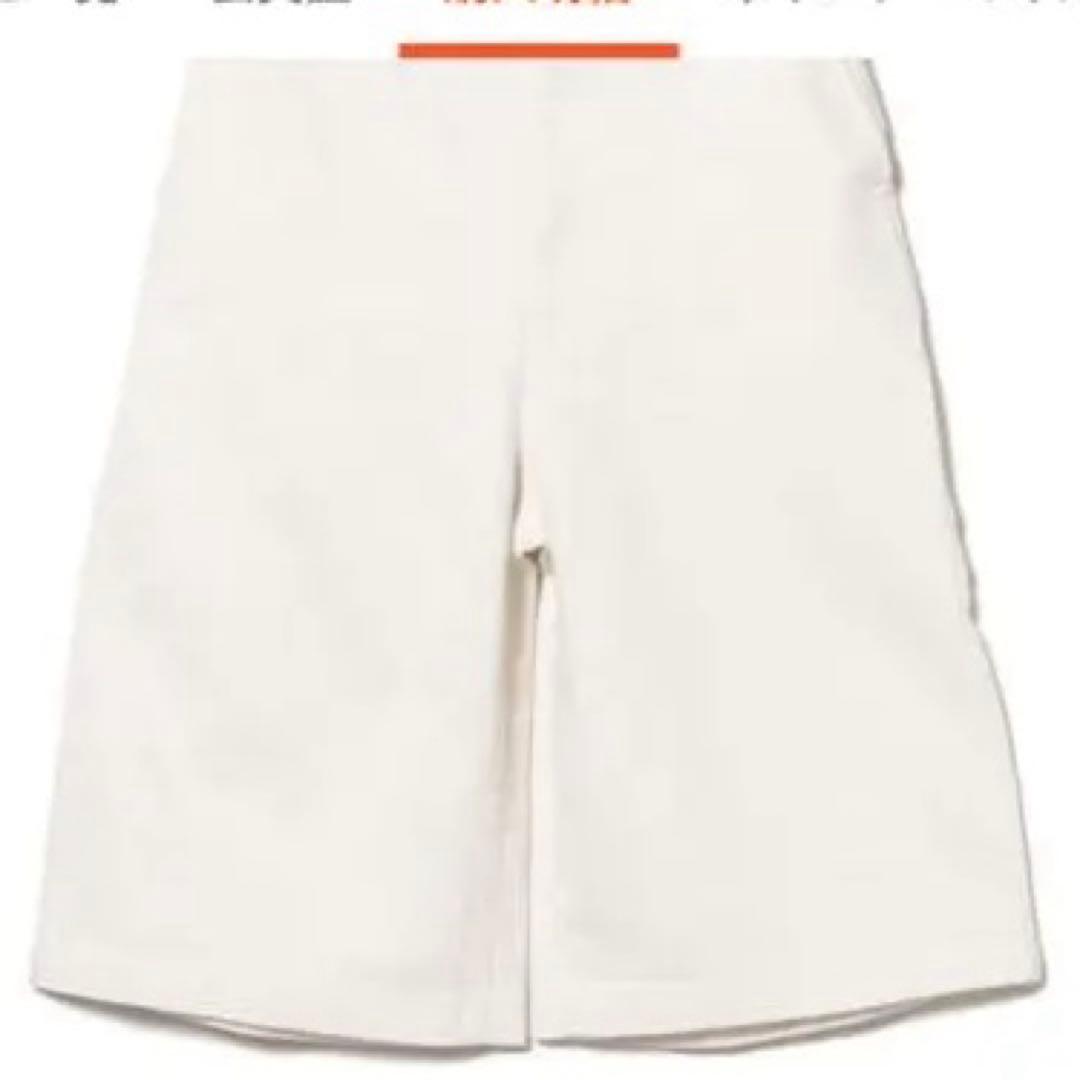 エディター坪田あさみさんショートパンツ Sホワイト