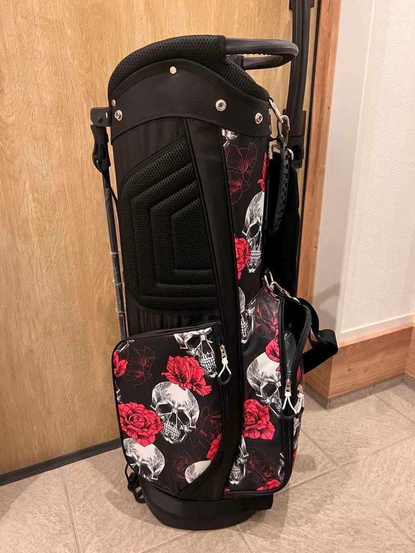 Loudmouth/ラウドマウス スタンドキャディバッグ/スカルアンドローズ