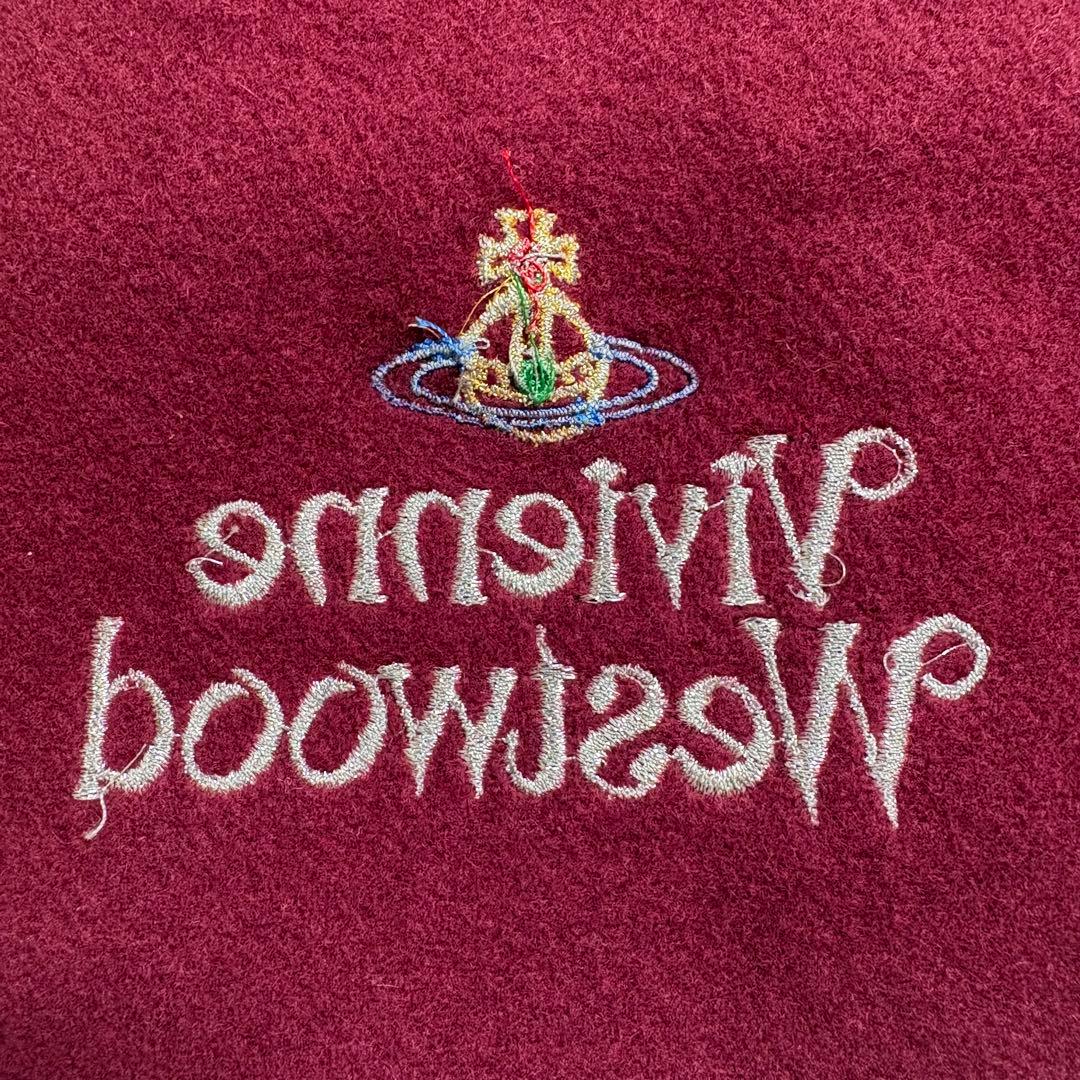 Vivienne Westwood Red Label マフラー 赤 オーブロゴ