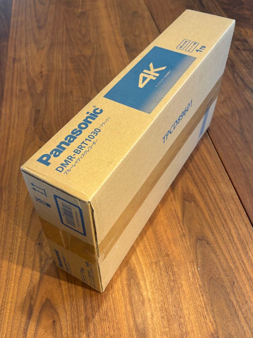 【未開封新品】Panasonic DMR-BRT1030 1TB 3チュ