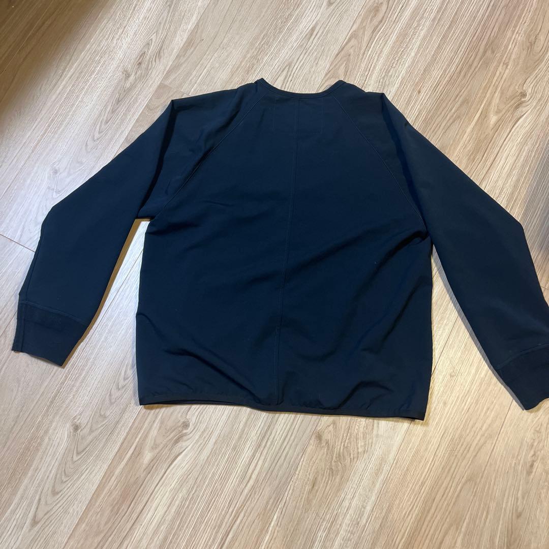 nanamica ノーカラージャケット SMALL ブラック