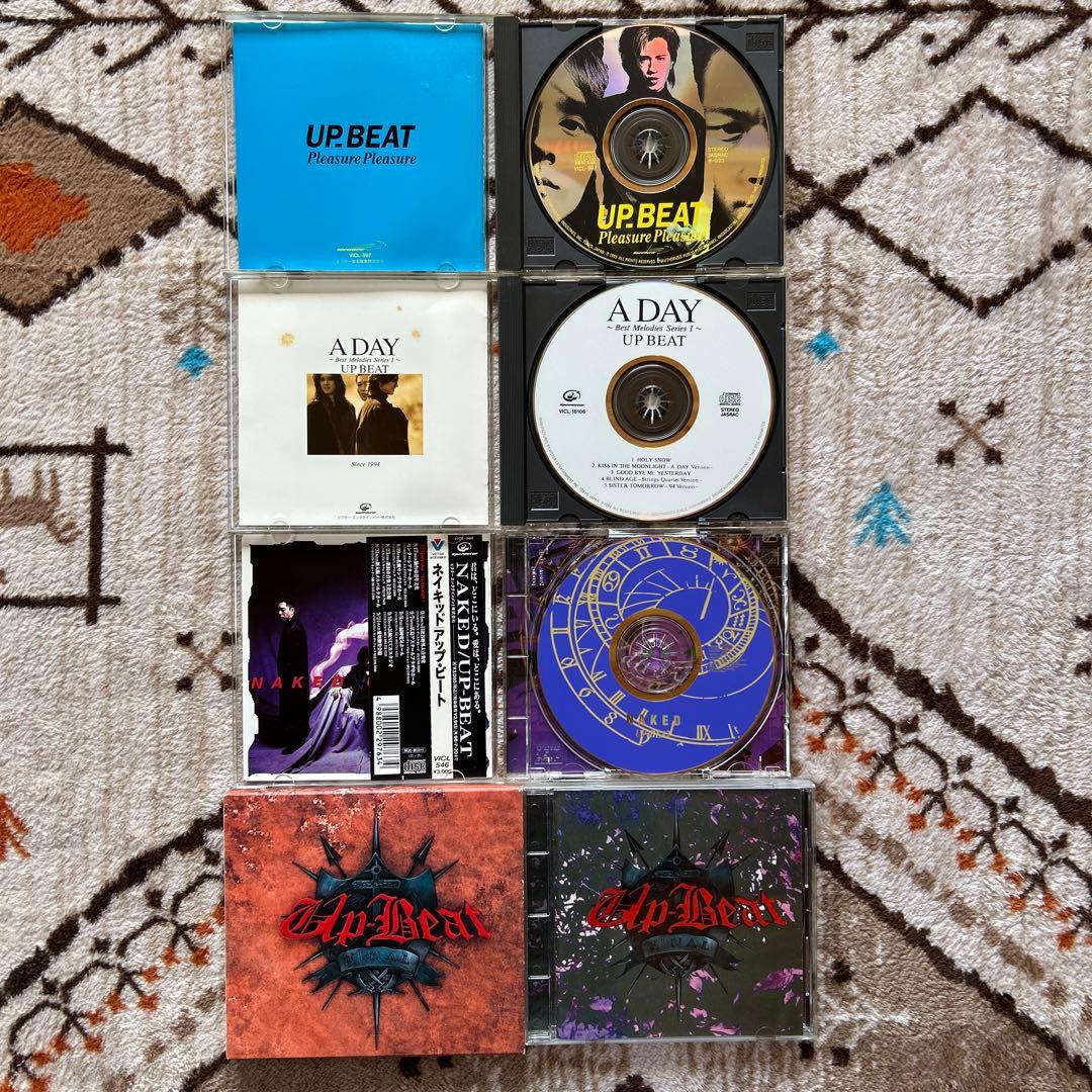 UP-BEAT アップビート 広石武彦 CD14枚 直筆サイン色紙セット