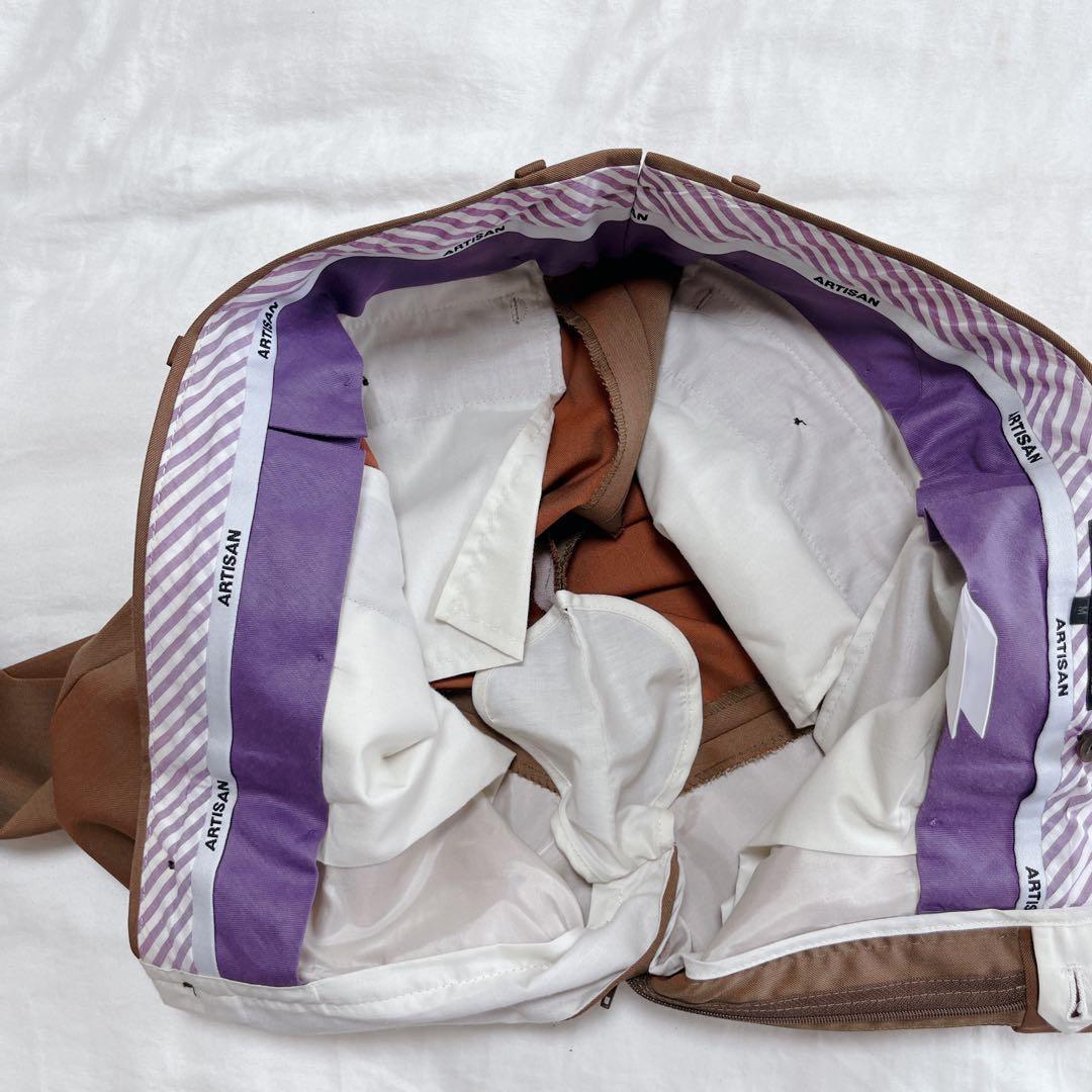 ARTISAN アルチザン　スリーピーススーツ　玉虫色　光沢