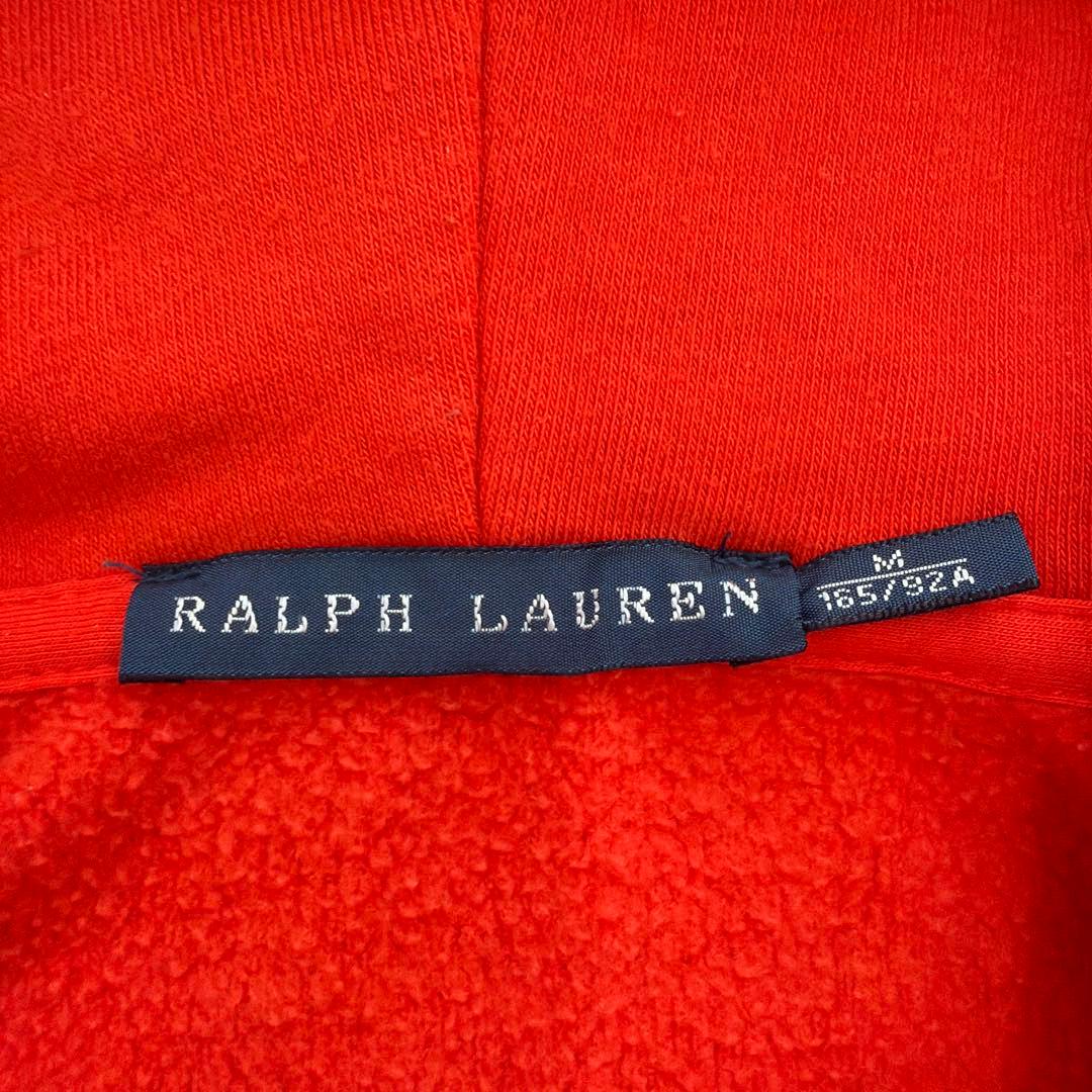 【美品】Ralph Lauren ビッグポニー フード付きパーカー M