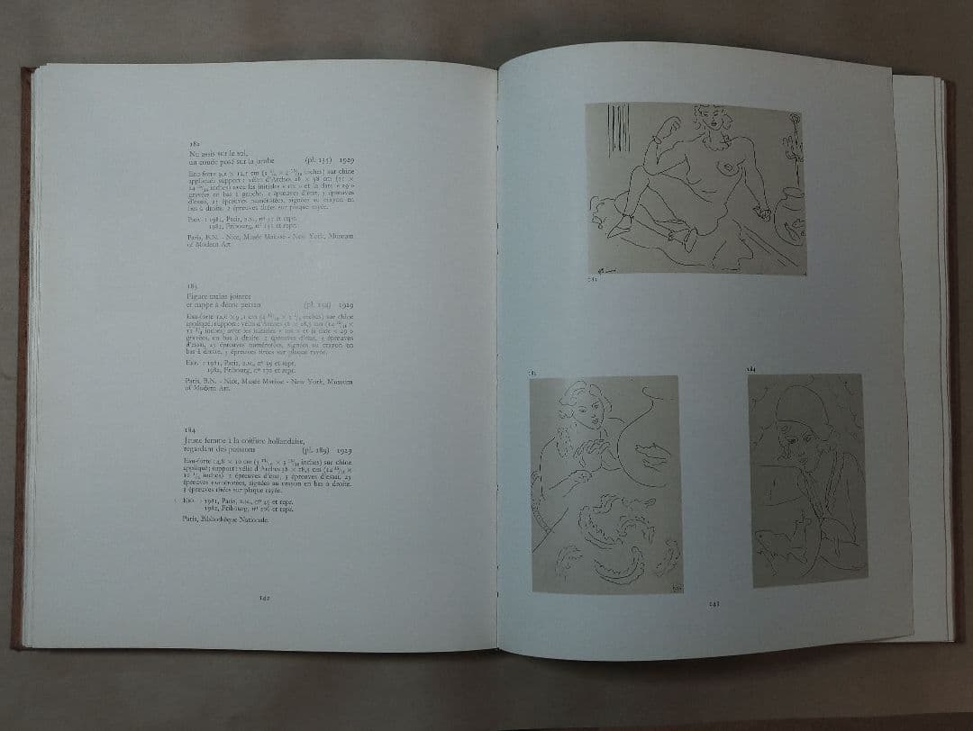 HENRI MATISSE 版画カタログ・レゾネ1