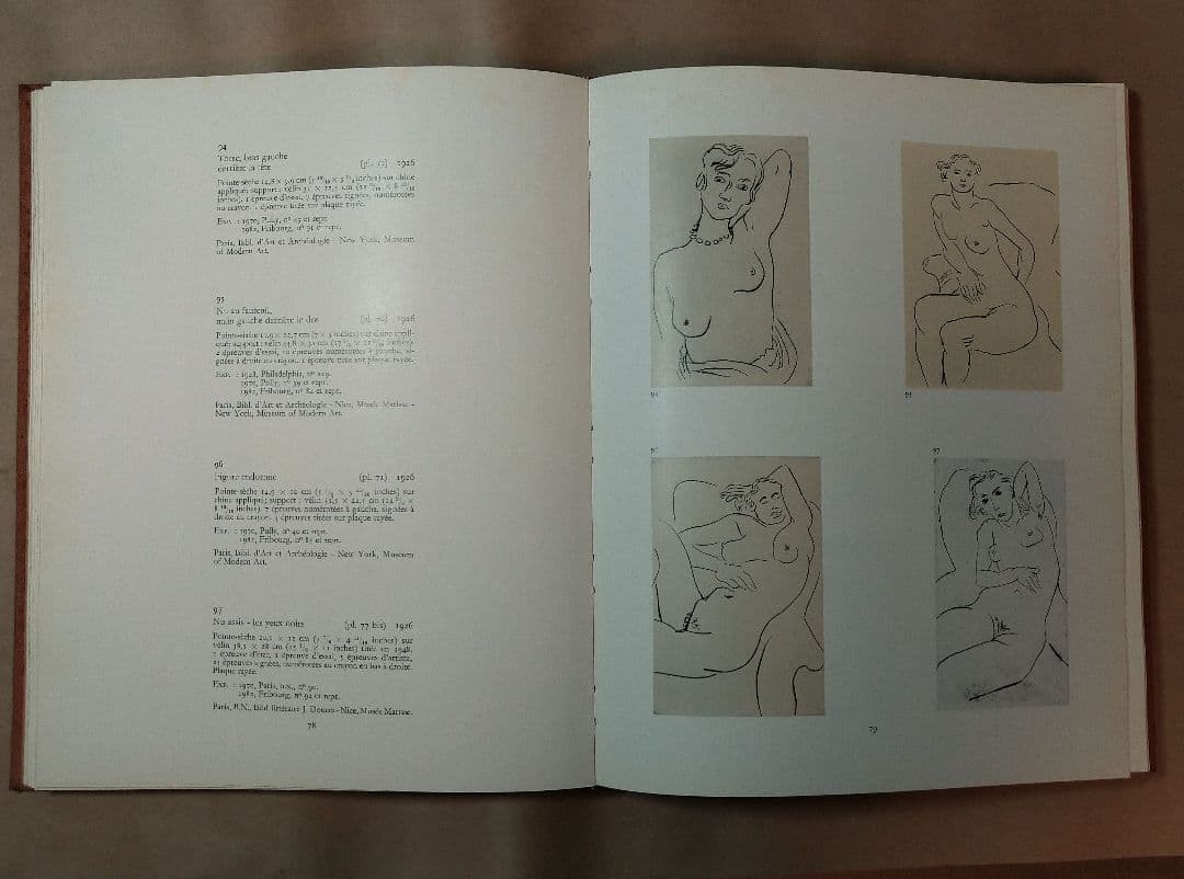 HENRI MATISSE 版画カタログ・レゾネ1