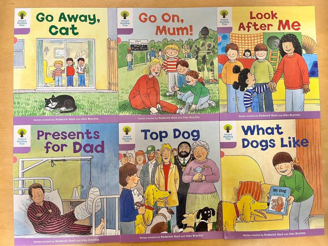 ORTオックスフォードリーディングツリー レベル1+ と2の36冊＋35冊セット