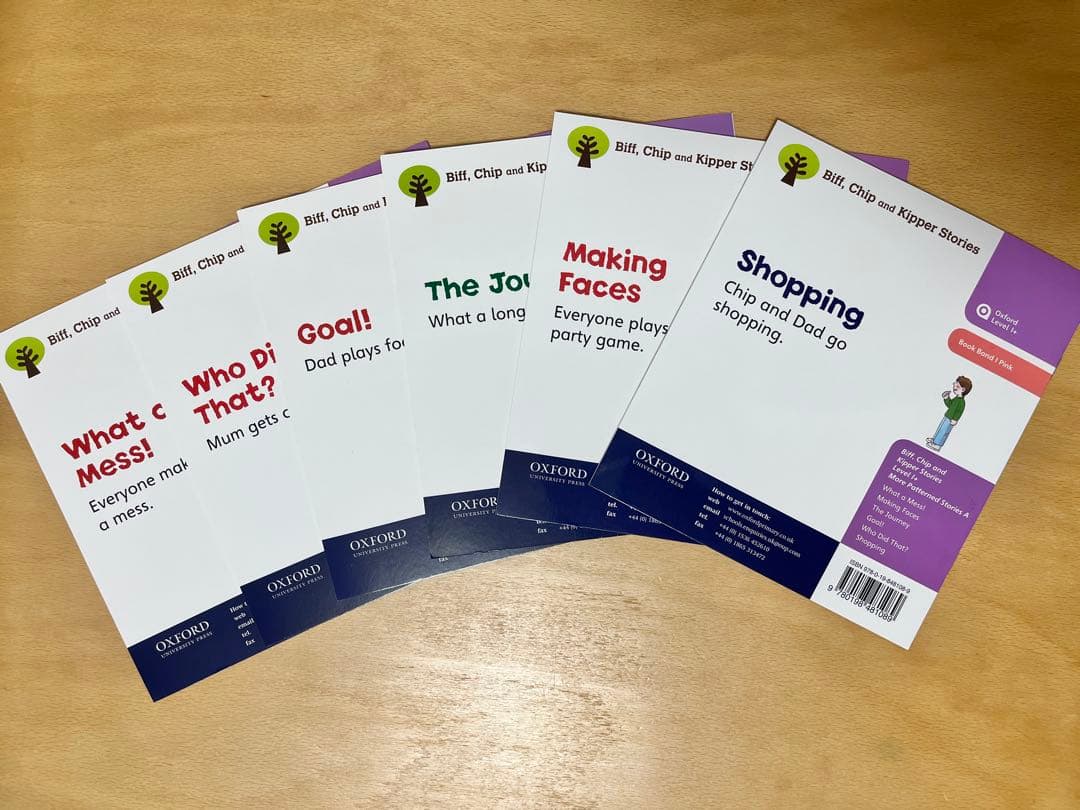 ORTオックスフォードリーディングツリー レベル1+ と2の36冊＋35冊セット