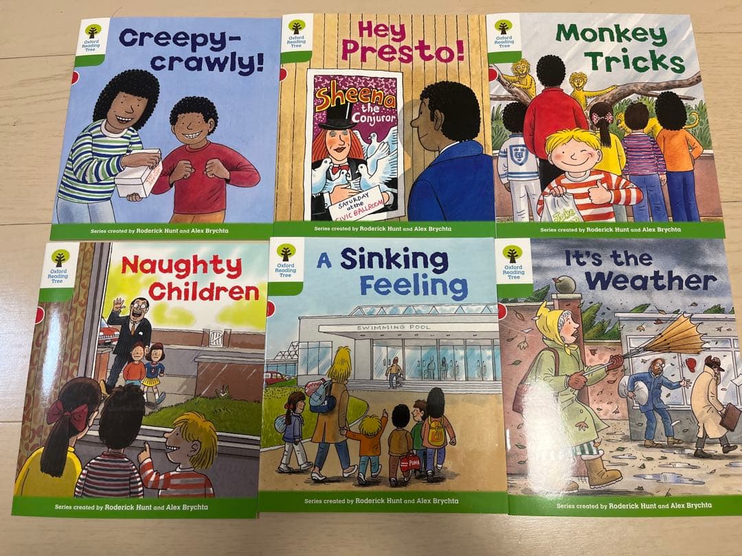 ORTオックスフォードリーディングツリー レベル1+ と2の36冊＋35冊セット