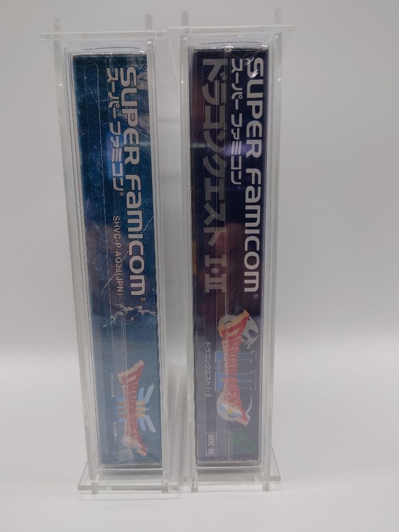 SFCソフト　ドラゴンクエスト１，２と３セット　パッケージをきょうかちゃん付属