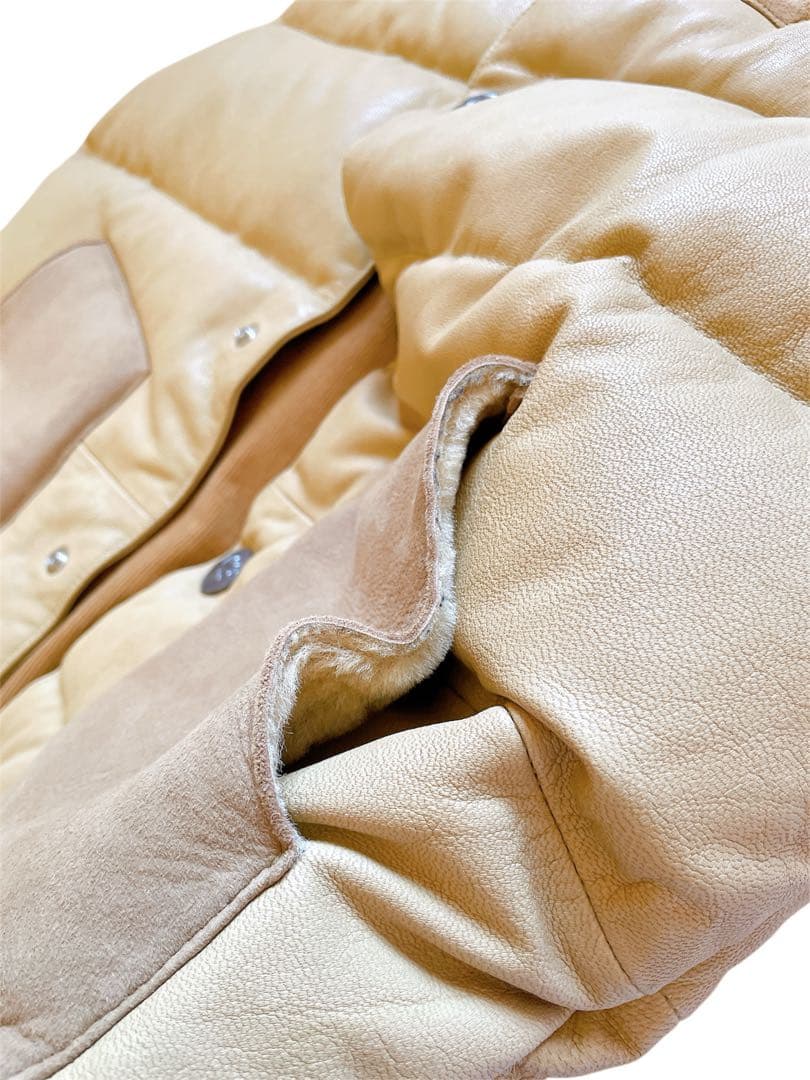 ロンハーマン　レザーダウンベスト　サイズS