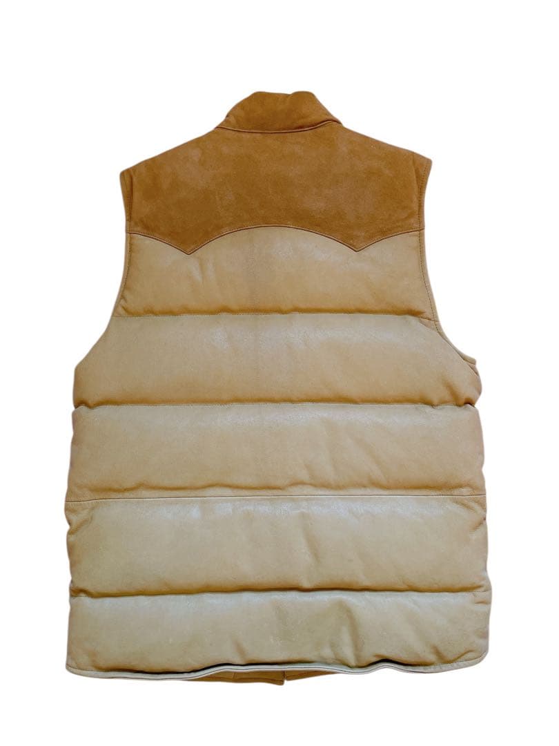 ロンハーマン　レザーダウンベスト　サイズS