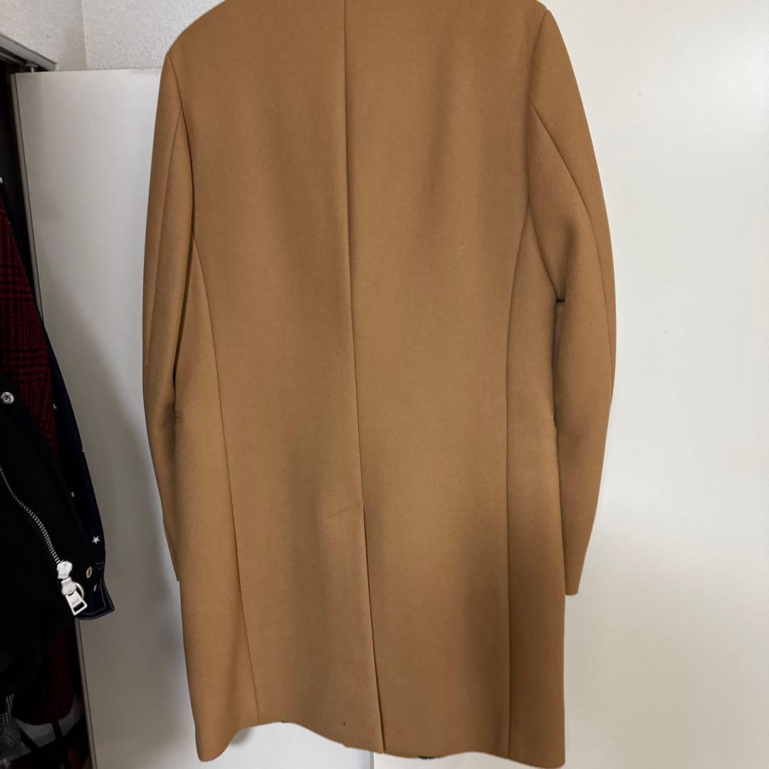 ベージュ シングルブレスト チェスターコート　ポールスミス　日本未発売モデル