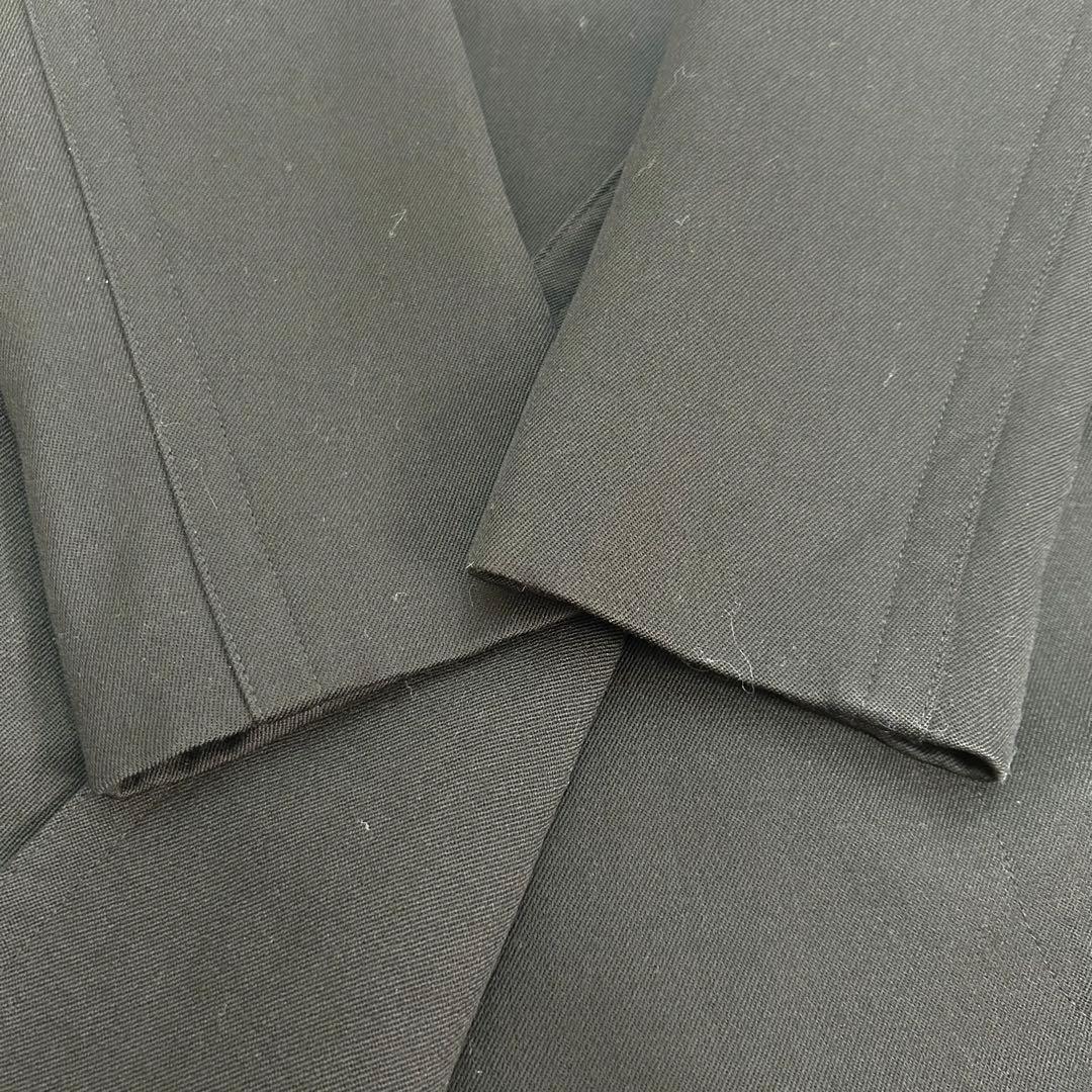 美品　ドルガバ　丈120cm超　ロングチェスターコート　ウール　ネイビー　ダブル