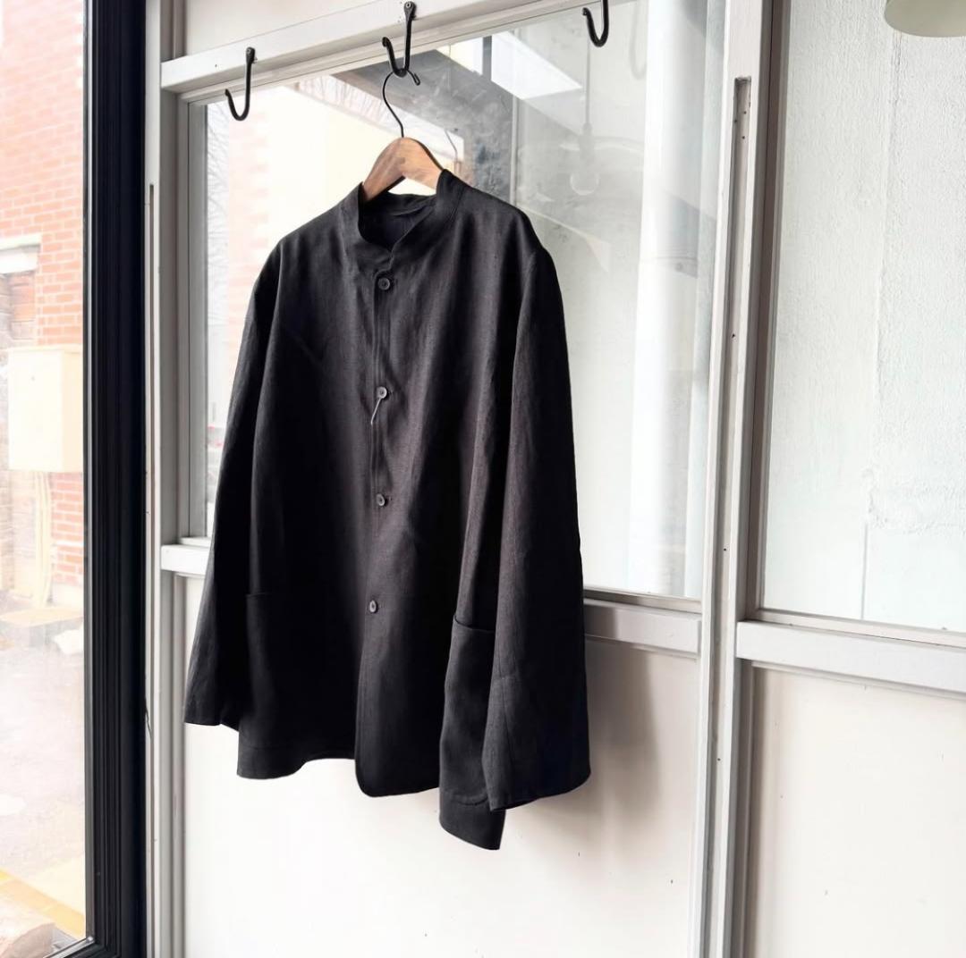 COMOLI 25SS カナパスタンドカラージャケット コモリ