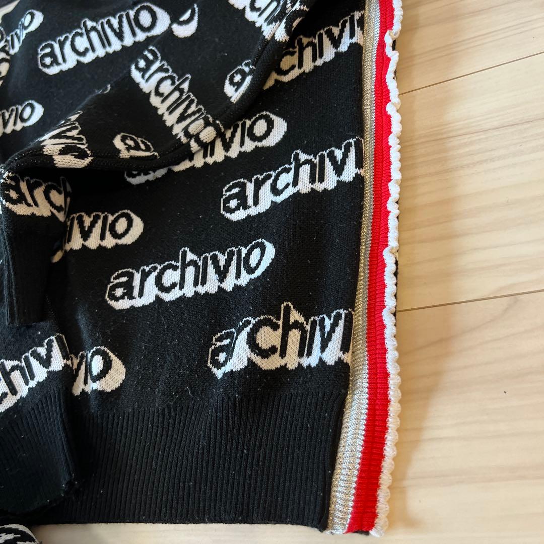 お値下げarchivio ロゴ入りニットセットアップ 36 美品