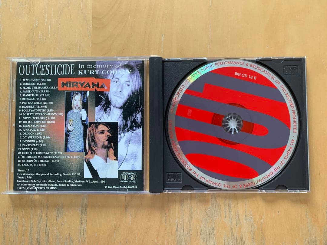 ニルヴァーナ/NIRVANA OUTCESTICIDE シリーズ5CDセット