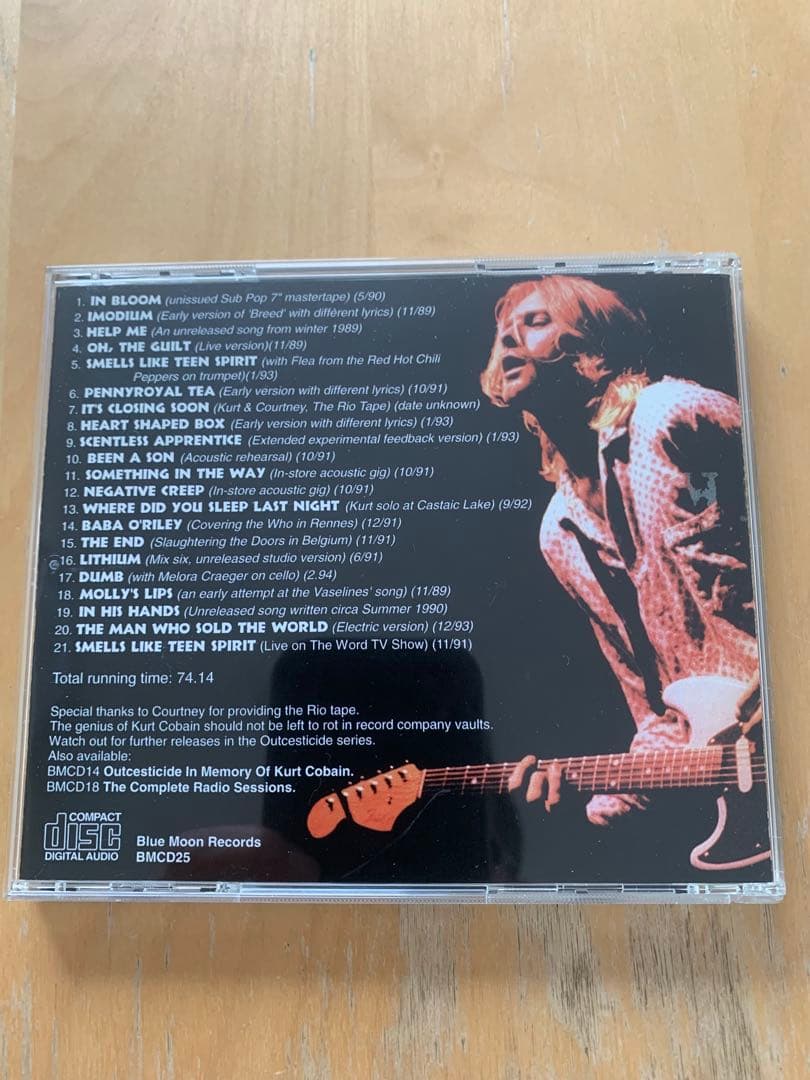 ニルヴァーナ/NIRVANA OUTCESTICIDE シリーズ5CDセット