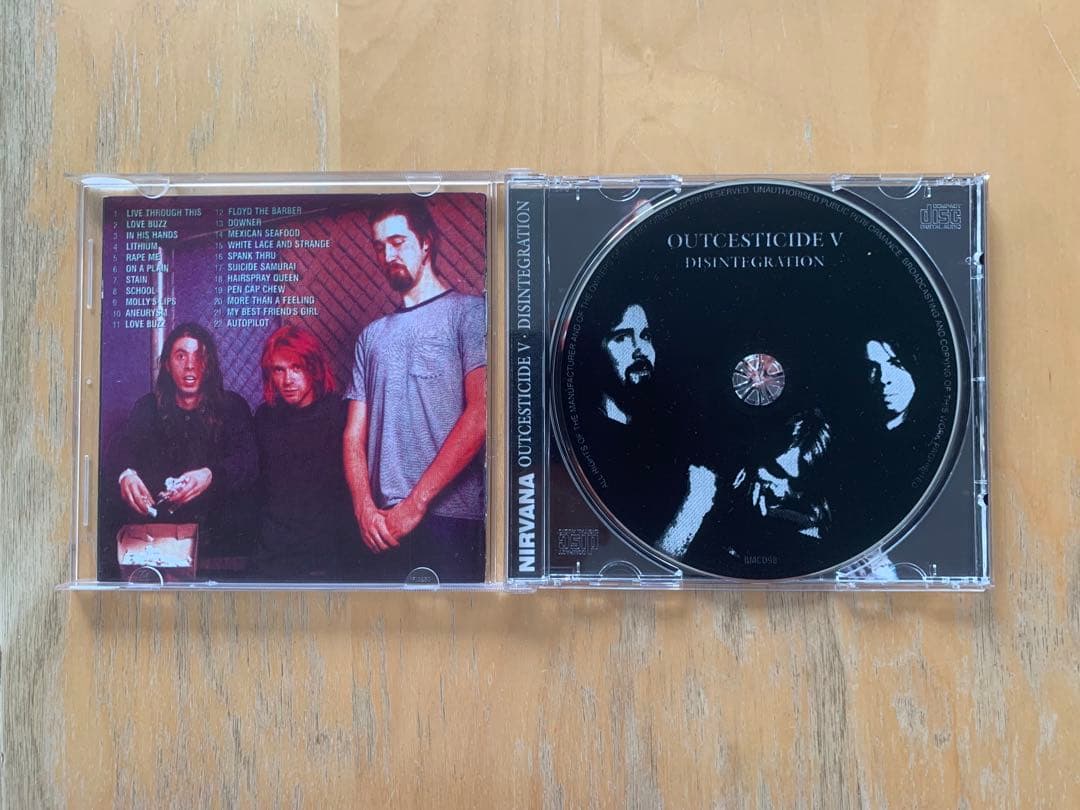 ニルヴァーナ/NIRVANA OUTCESTICIDE シリーズ5CDセット