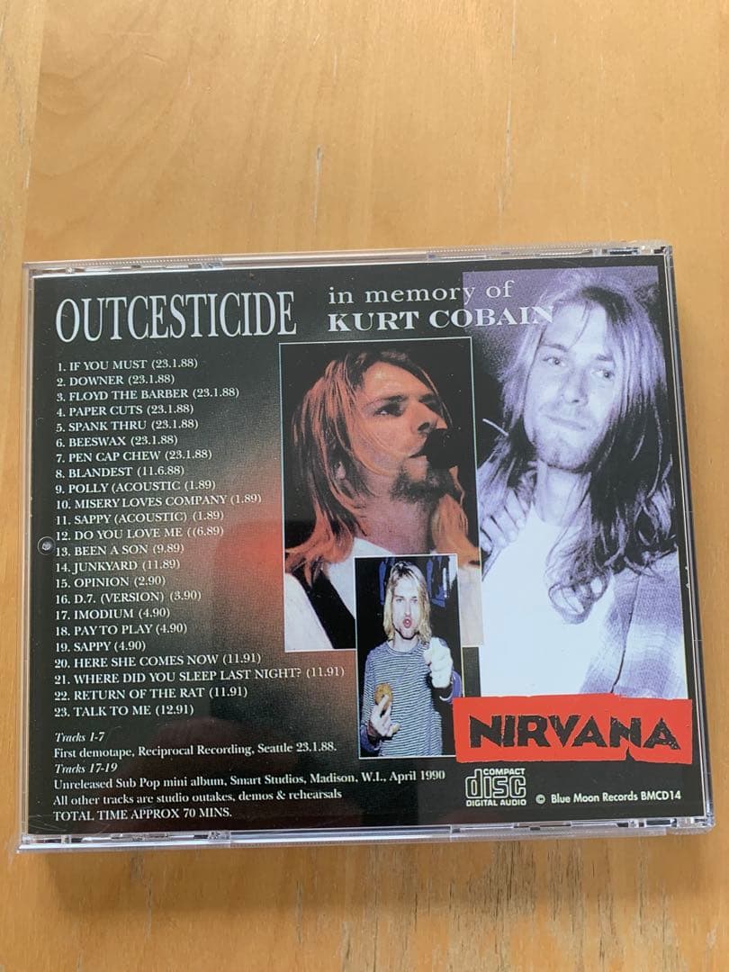 ニルヴァーナ/NIRVANA OUTCESTICIDE シリーズ5CDセット