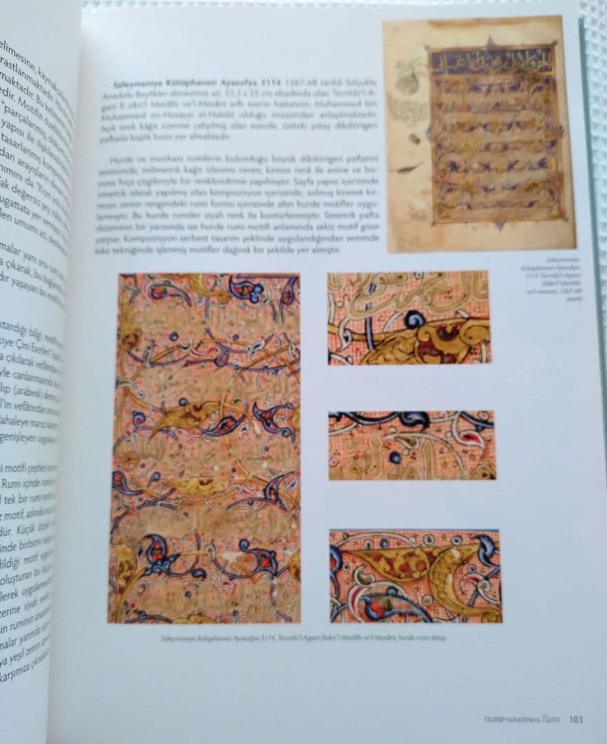 テズヒープ / Tezhip Sanatında Rumi