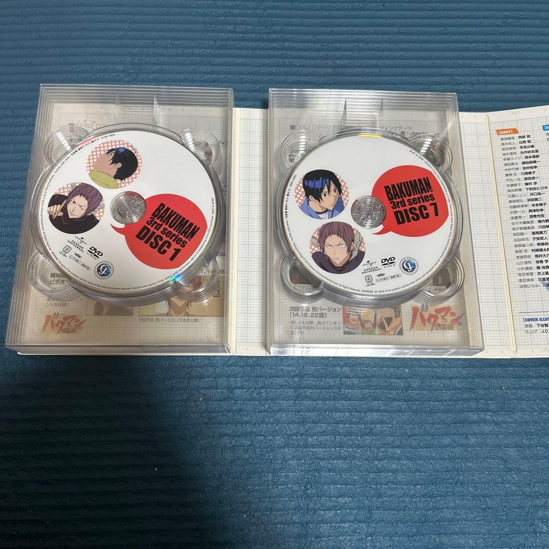 アニメ　バクマン　3rdシリーズ 全話　DVD-BOX1BOX2