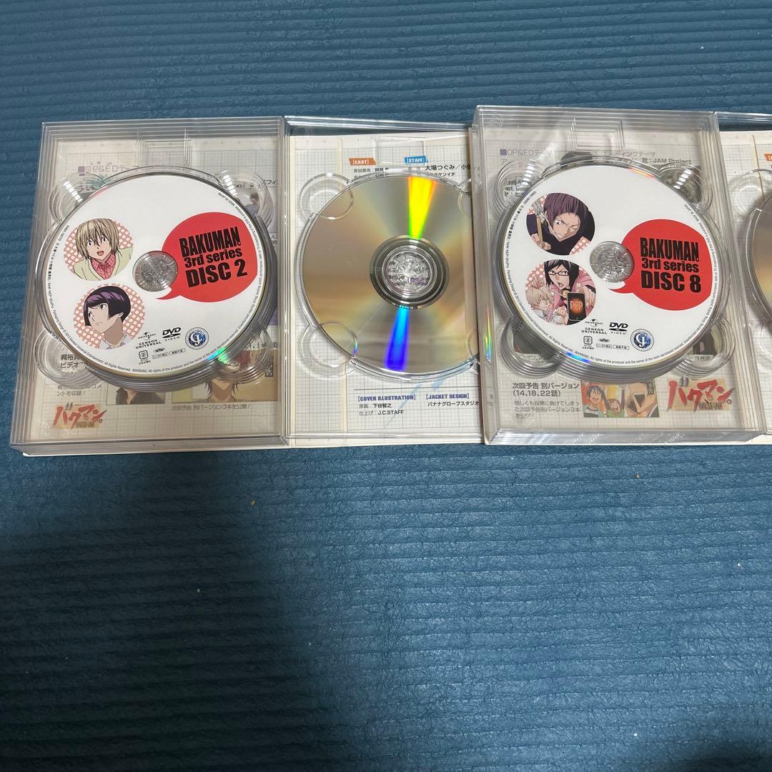 アニメ　バクマン　3rdシリーズ 全話　DVD-BOX1BOX2