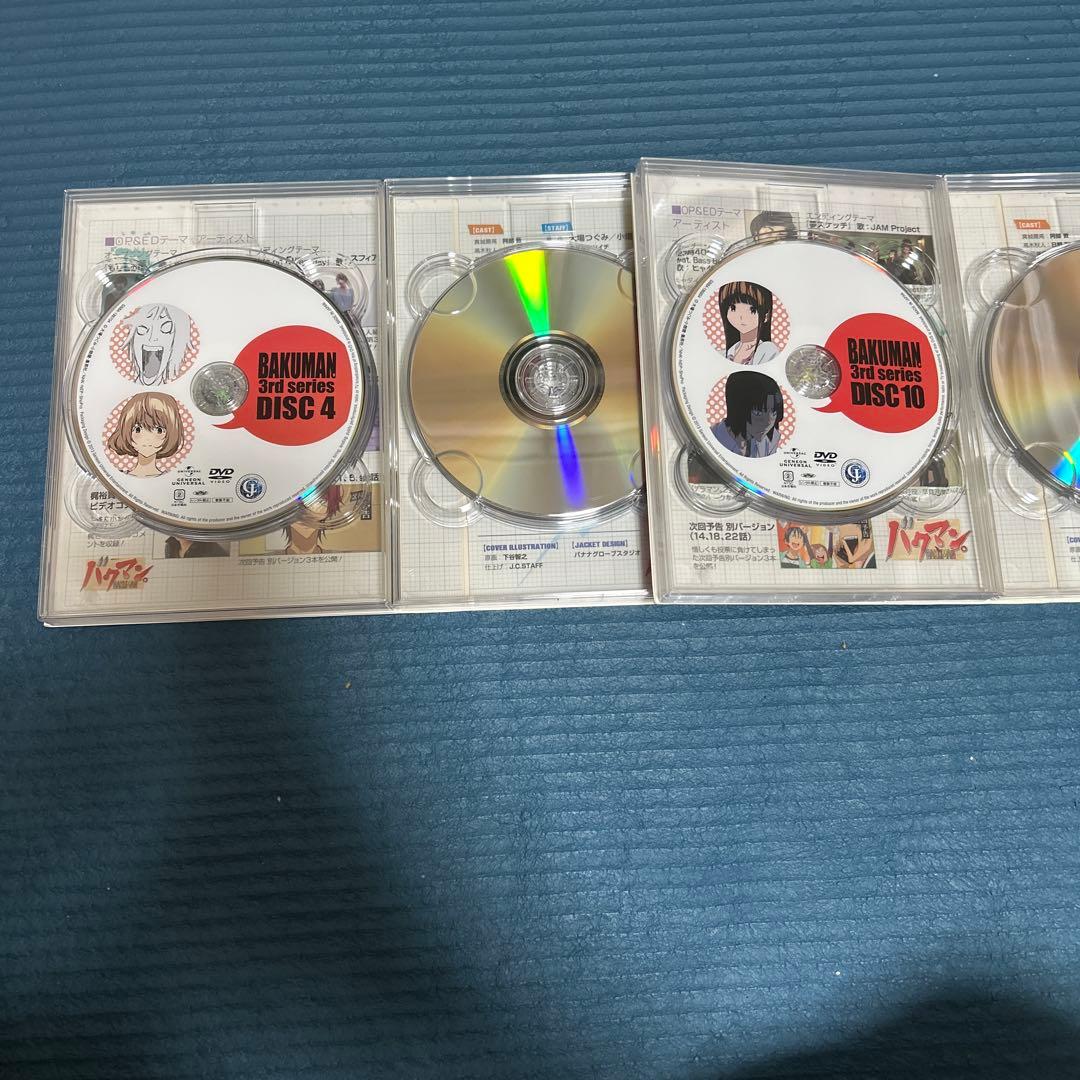 アニメ　バクマン　3rdシリーズ 全話　DVD-BOX1BOX2