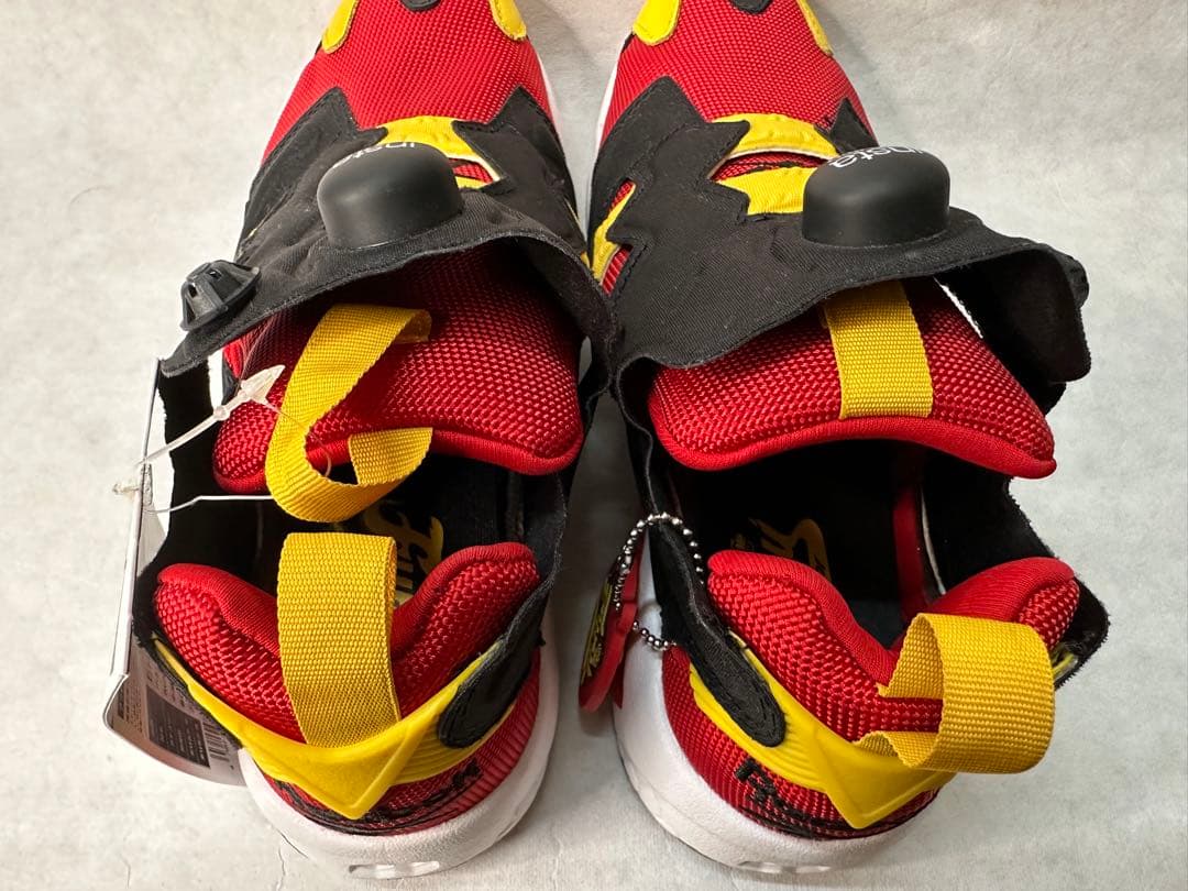 未使用 リーボク インスタポンプ フューリー スカーレット 24cm