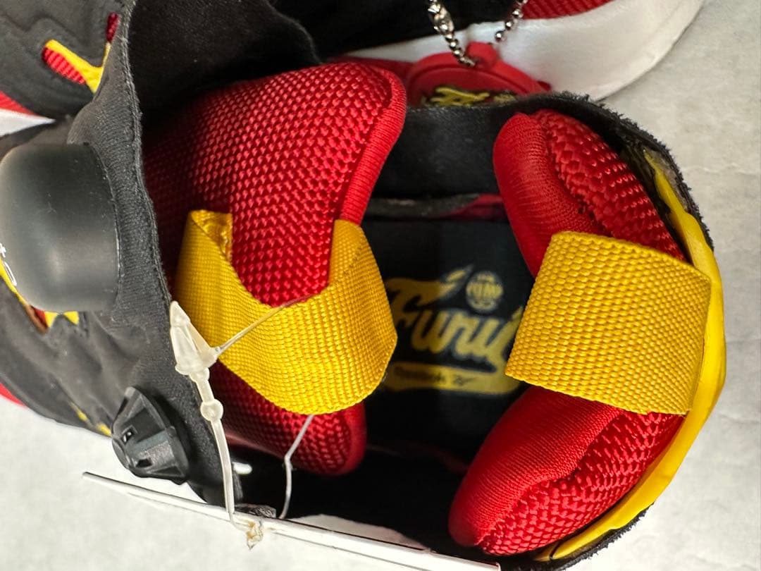 未使用 リーボク インスタポンプ フューリー スカーレット 24cm