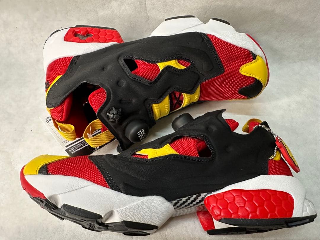 未使用 リーボク インスタポンプ フューリー スカーレット 24cm