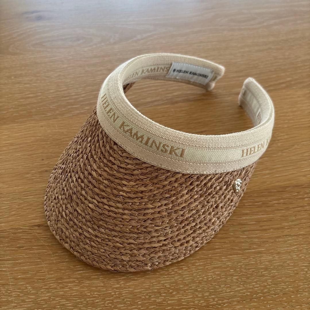 新品 ■ ヘレンカミンスキー サンバイザー / ヌガー ナチュラル (4438)