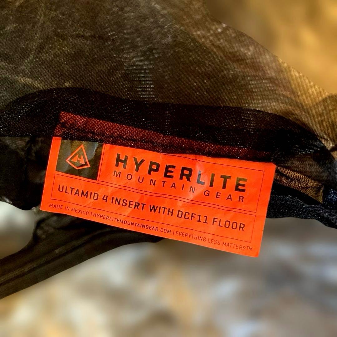 ハイパーライトマウンテンギア アルティメット4 インサートウィズDCF11フロア